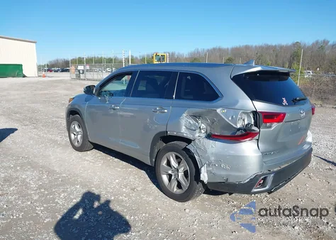 2017 Toyota Highlander Limited из США, поврежденный, VIN 5TDYZRFH5HS195869